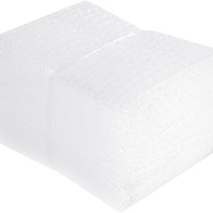 Bubble Pouches Wrap, Clear Not Self-Seal Bubble Out Bags with Double Walled Cushioning, Ideal for Packing, Shipping, Storage, Moving (50PCS-6x8Inches)